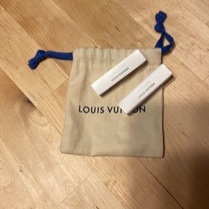 Louis Vuitton perfume samples and mini dust bag